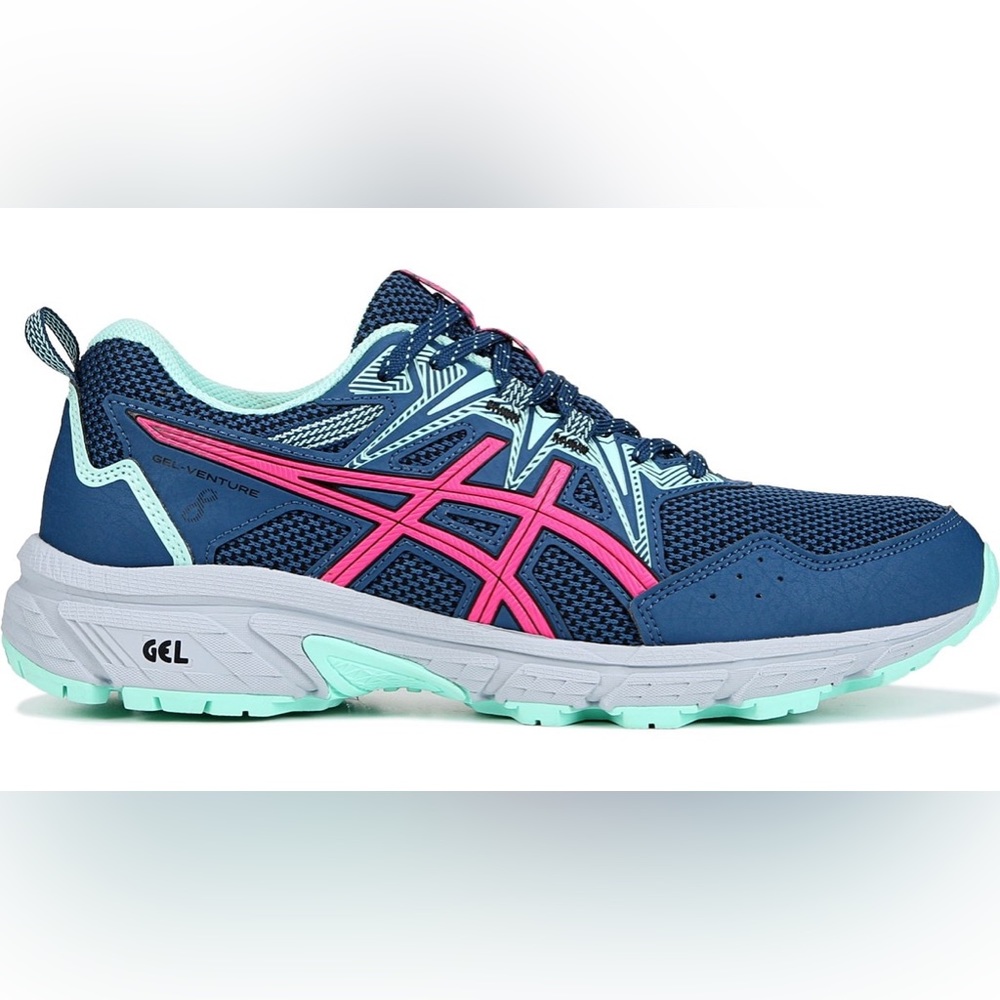 Women's GEL Venture 8 Medium/Wide Trail Running Shoe, Size 7.5